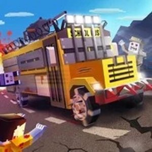 Blocky Roads Derby Driving
