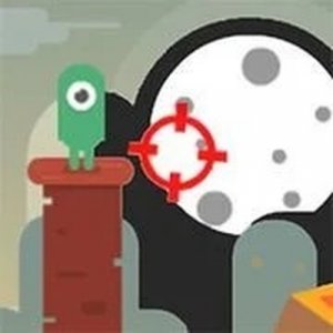 One Man Invasion Bullet Ricochet Game