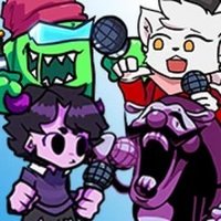 FNF Stargazer but Everyone Sings it Online Game