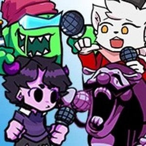 FNF Stargazer but Everyone Sings it Online Game
