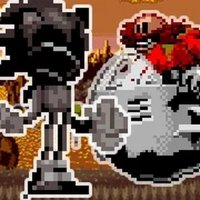 FNF Sonic.EXE Burning &ndash; Nove Edition Online Game
