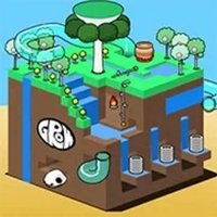 Grow Cube Online Puzzle Game