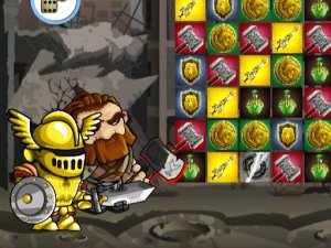 Heroes vs Creatures Match 3 Puzzle