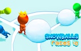 Snowballs Races io - Multiplayer Stickman Runner Online Game