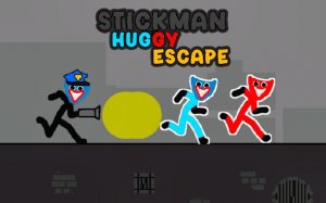 Stickman Huggy Escape - Prison Break Adventure