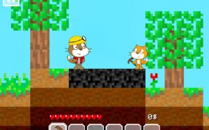 projectiler Cat: Block Mining Adventure