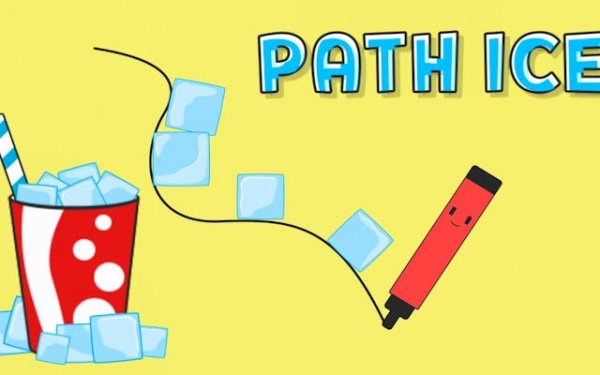 Path Ice: Draw the Way Puzzle Game