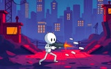 RicoBullet - Ricochet Shooting Puzzle Game
