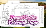 Royal Castles Coloring Book Online Game