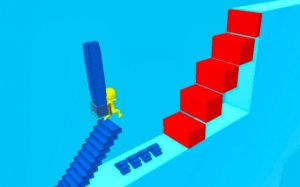 Stair Run: Stickman Mountain Climber Online Game