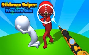 Stickman Sniper: Western firearm precision fighter