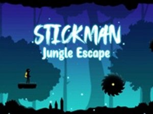 Jetpack Stickman Jungle Run